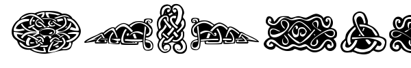 FE Tattoo font preview